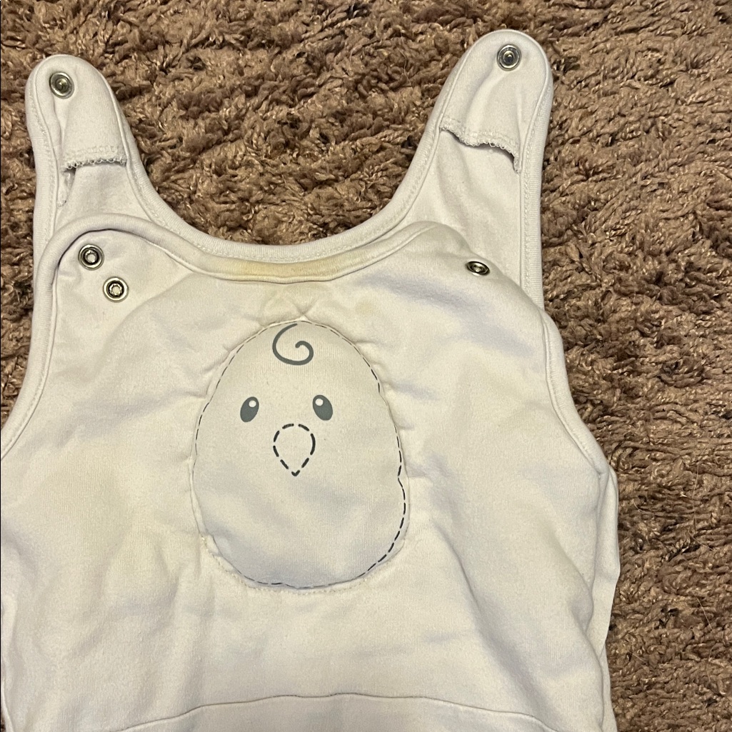 Nested Bean Whiteish Grey Sleep Sack 6-15 Months